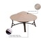 Modern Leisure Chalet Round Patio Fire Pit Cover, 44 in. Diameter x 3 in. H, Beige 2926 - alternate 3